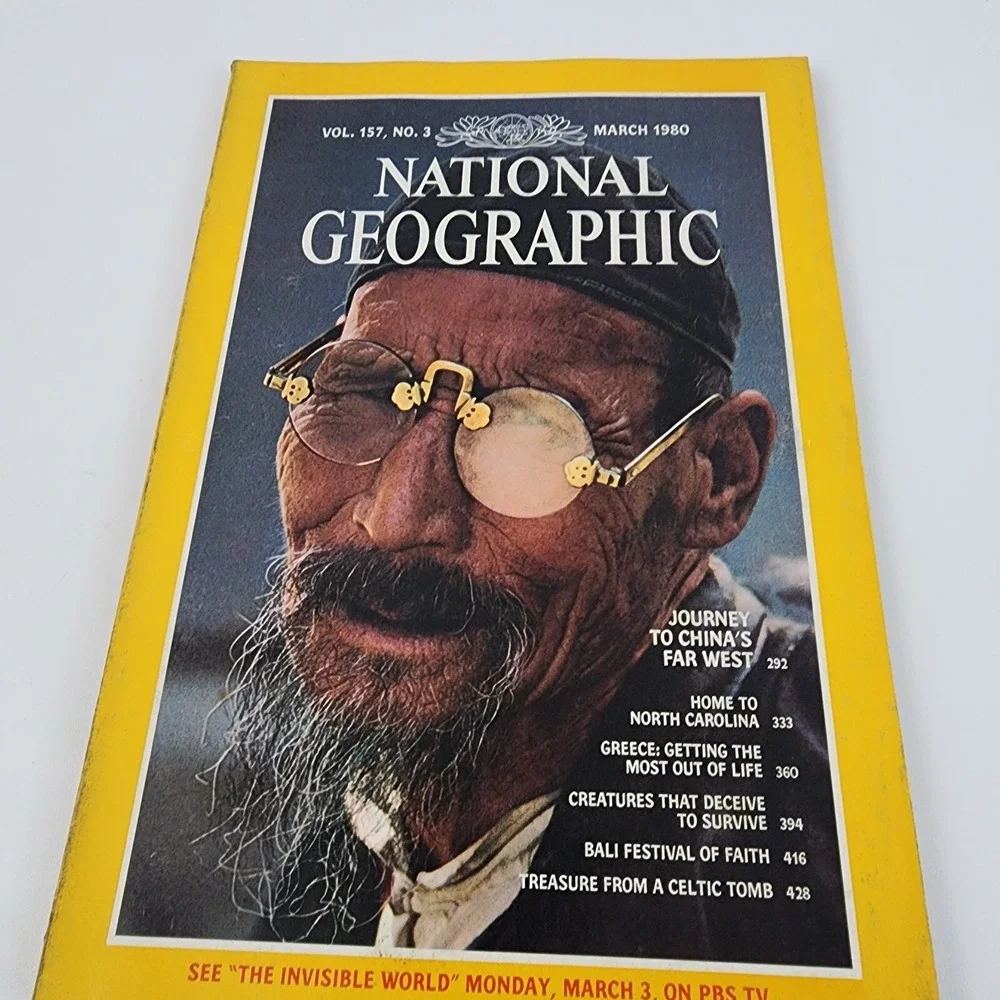 National Geographic Magazine March 1980 No Insert